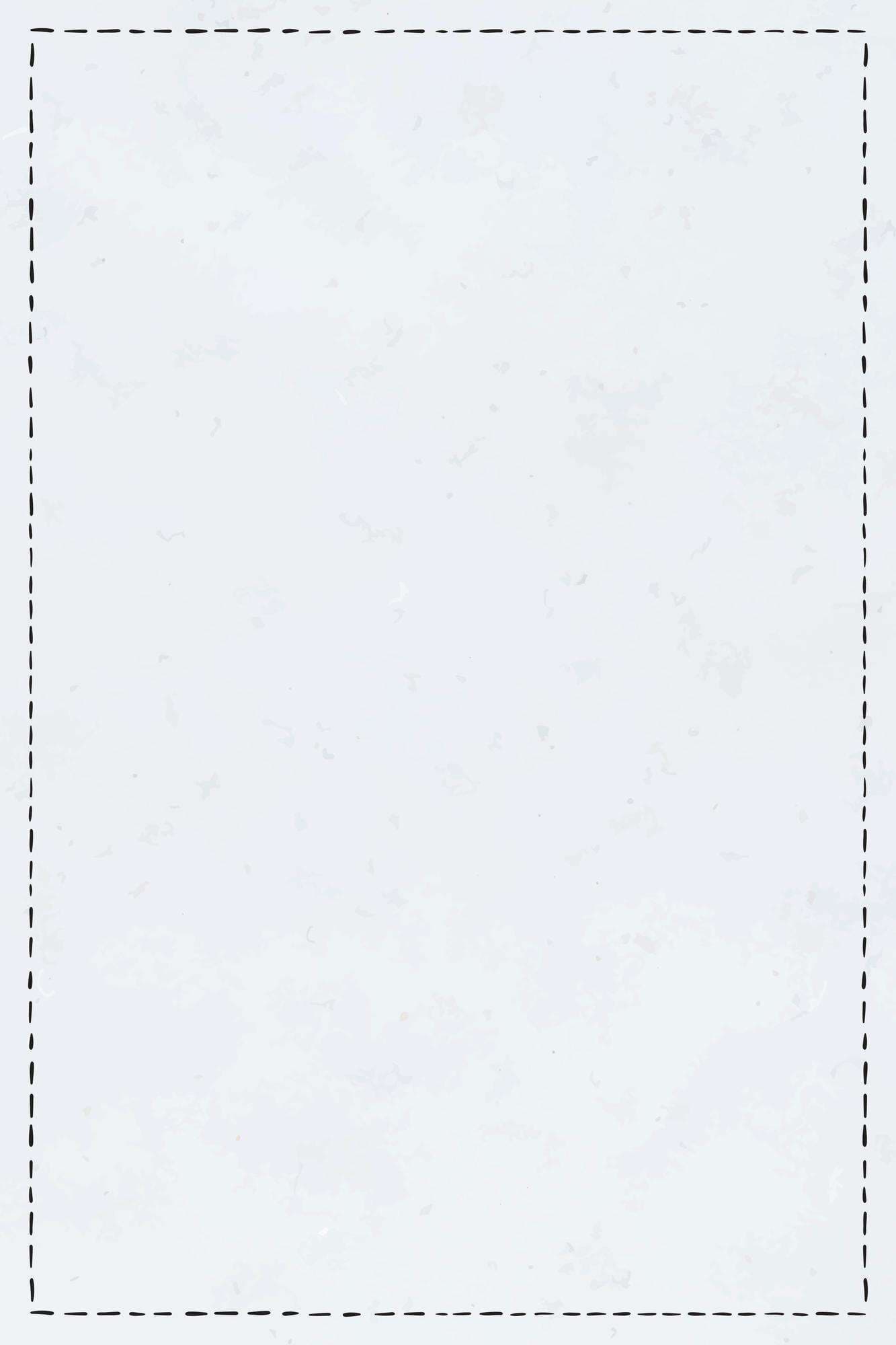 Dotted Border Blank Worksheet - Draw, Write & Create! K-5