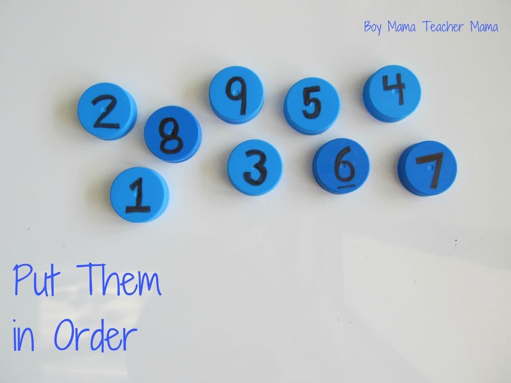 Put Numbers in Order - Counting Up to 10