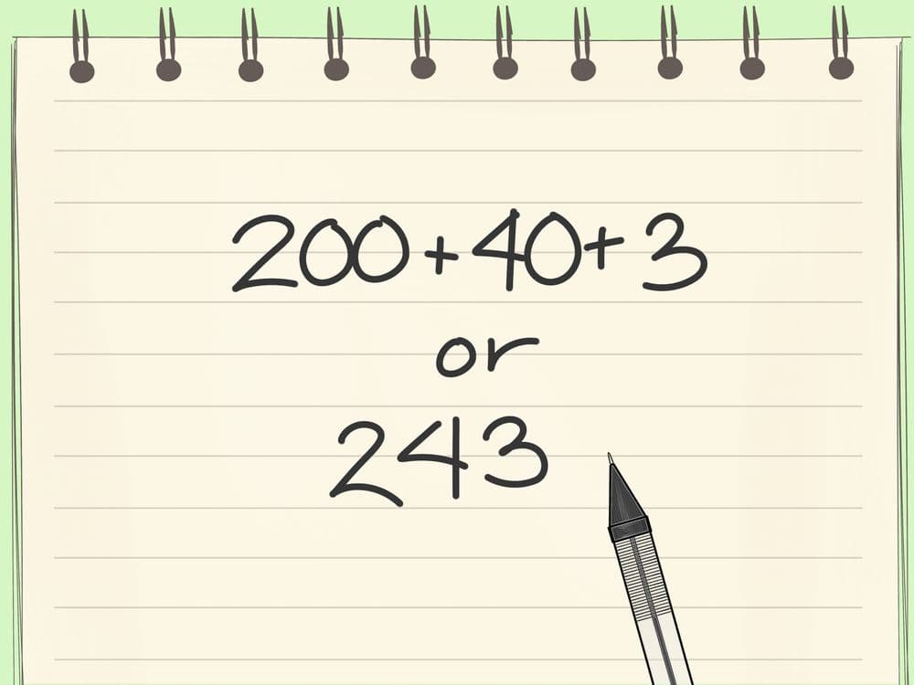 Convert expanded form