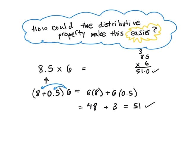 Distributive Property with Decimals