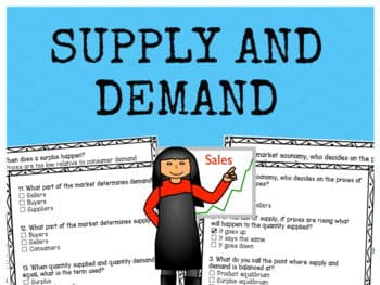 Supply and Demand Quiz