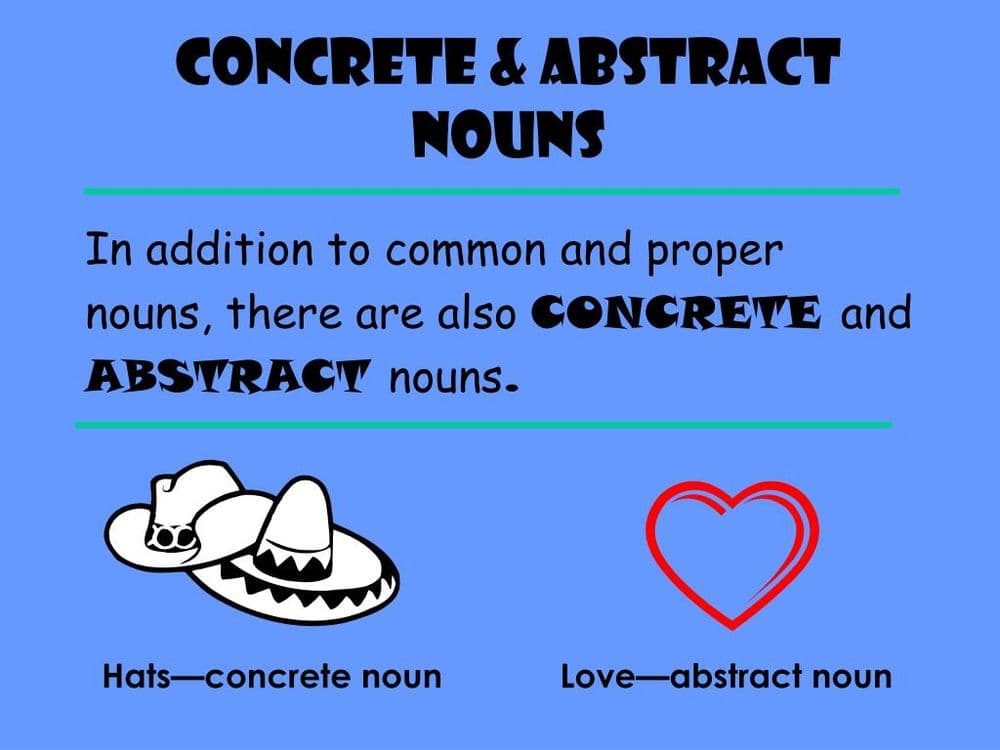 Identifying Concrete and Abstract Nouns