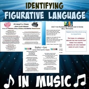 Figurative Language in Songs: A Literary Quiz