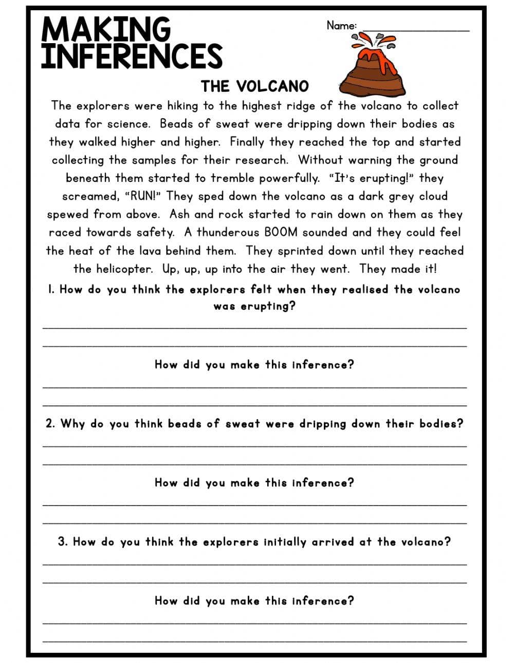 Reading Skill: Making Inferences