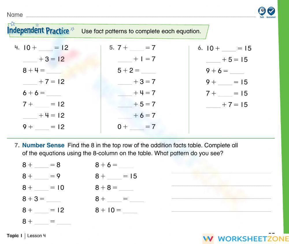 Topic 1 Lesson 4 Practice - Page 2