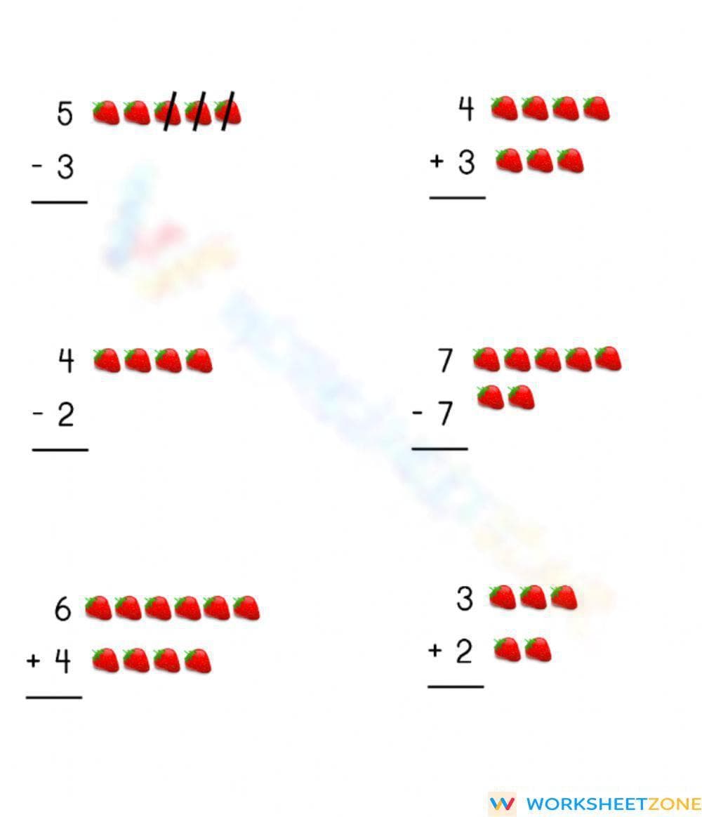 Add or subtract - Page 1
