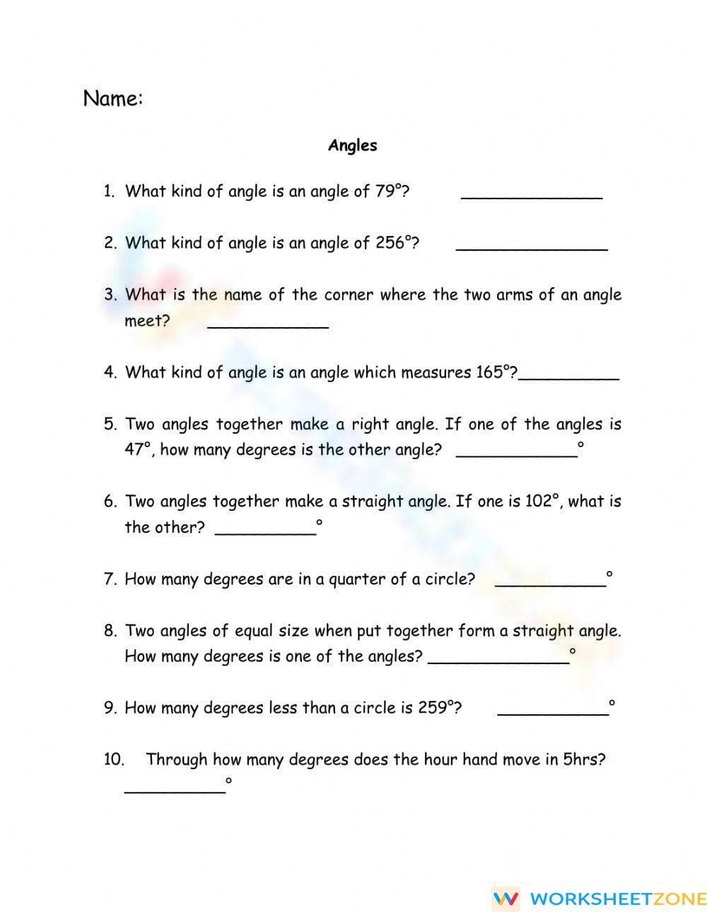 Angles - Page 1
