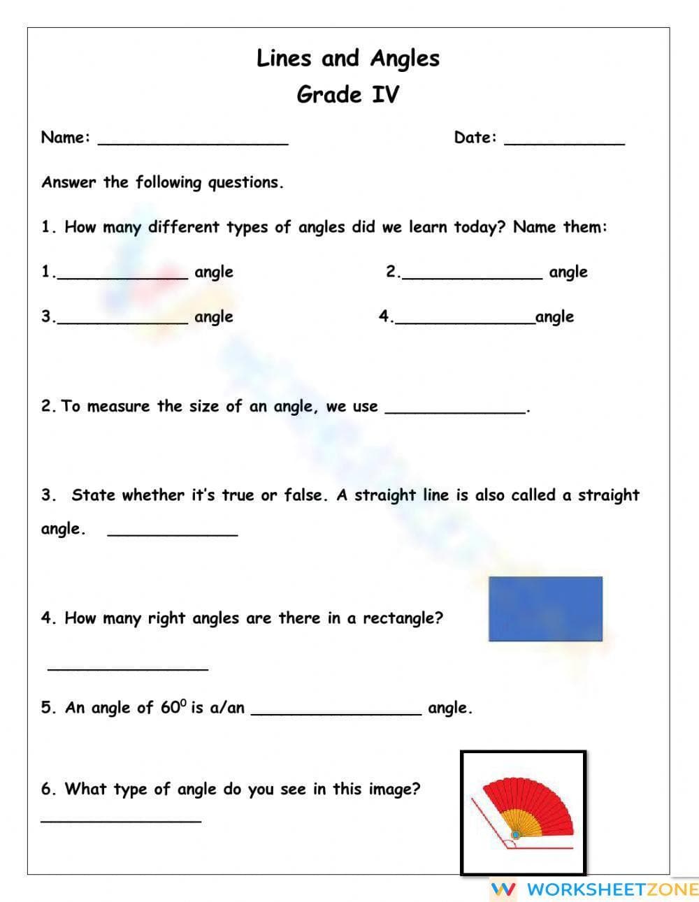 Lines and angles 2 - Page 1