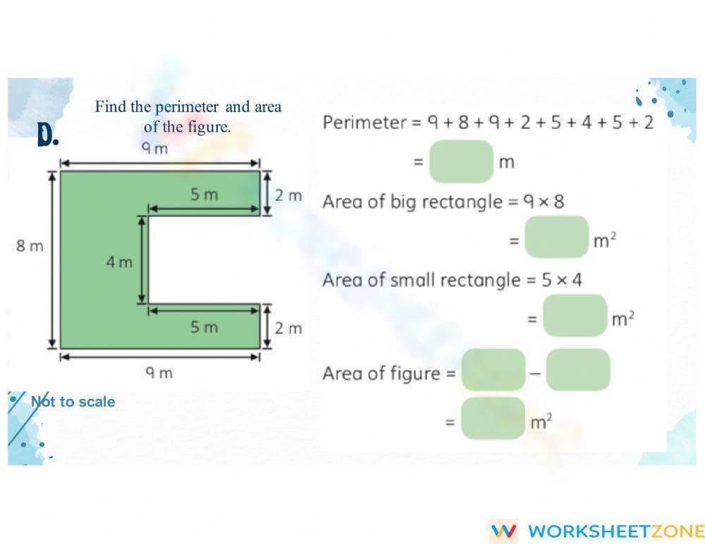 Area and Perimeter - Page 4