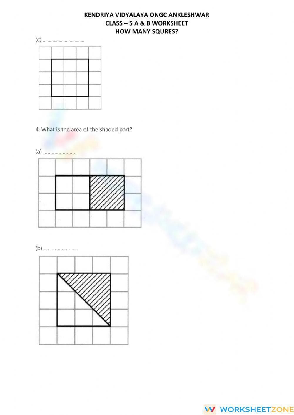 Area and perimeter - Page 2