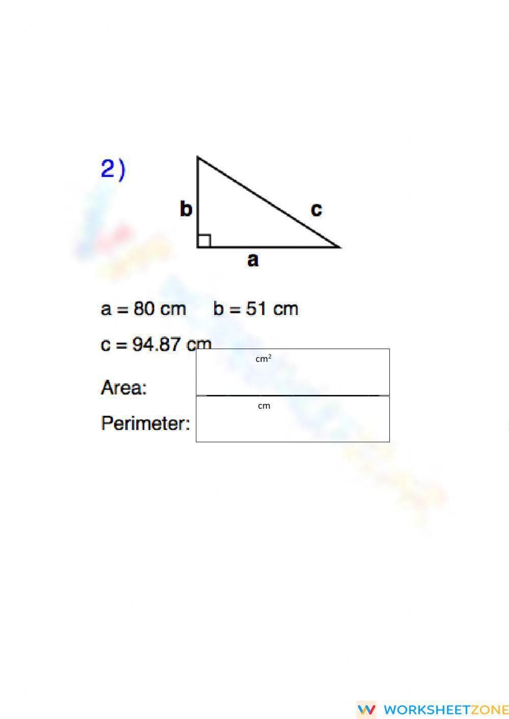 Area and perimeter - Page 3
