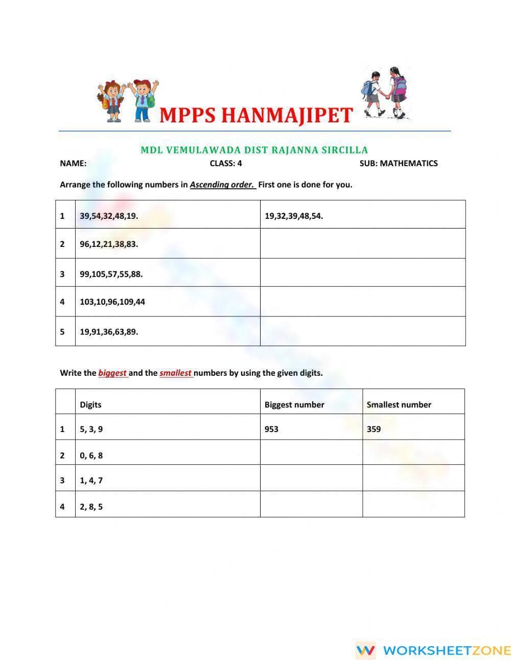 Mathematics - Page 1