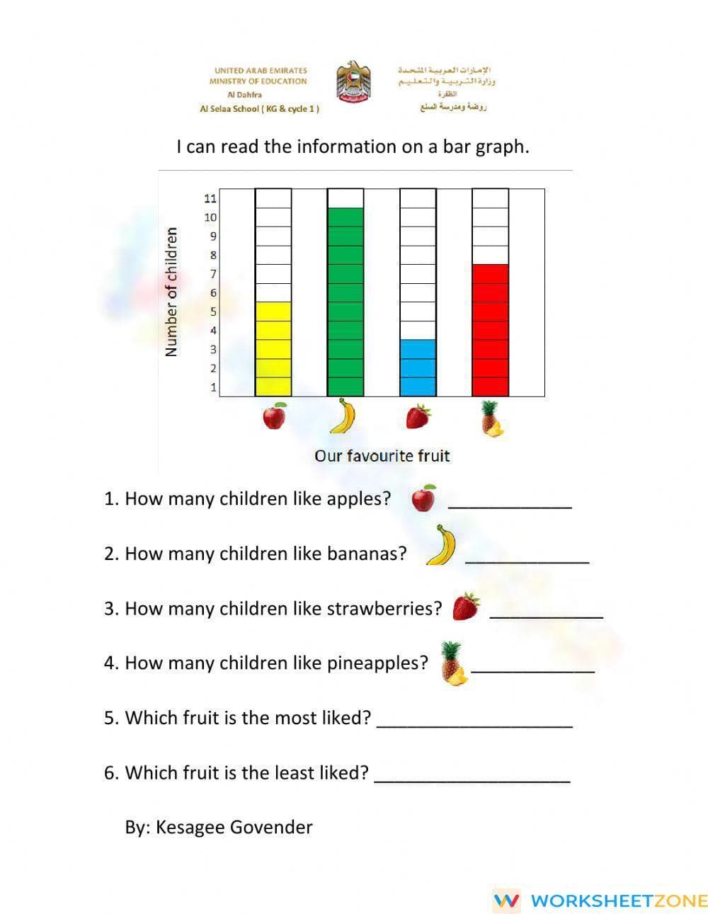 Bar graph - Page 1