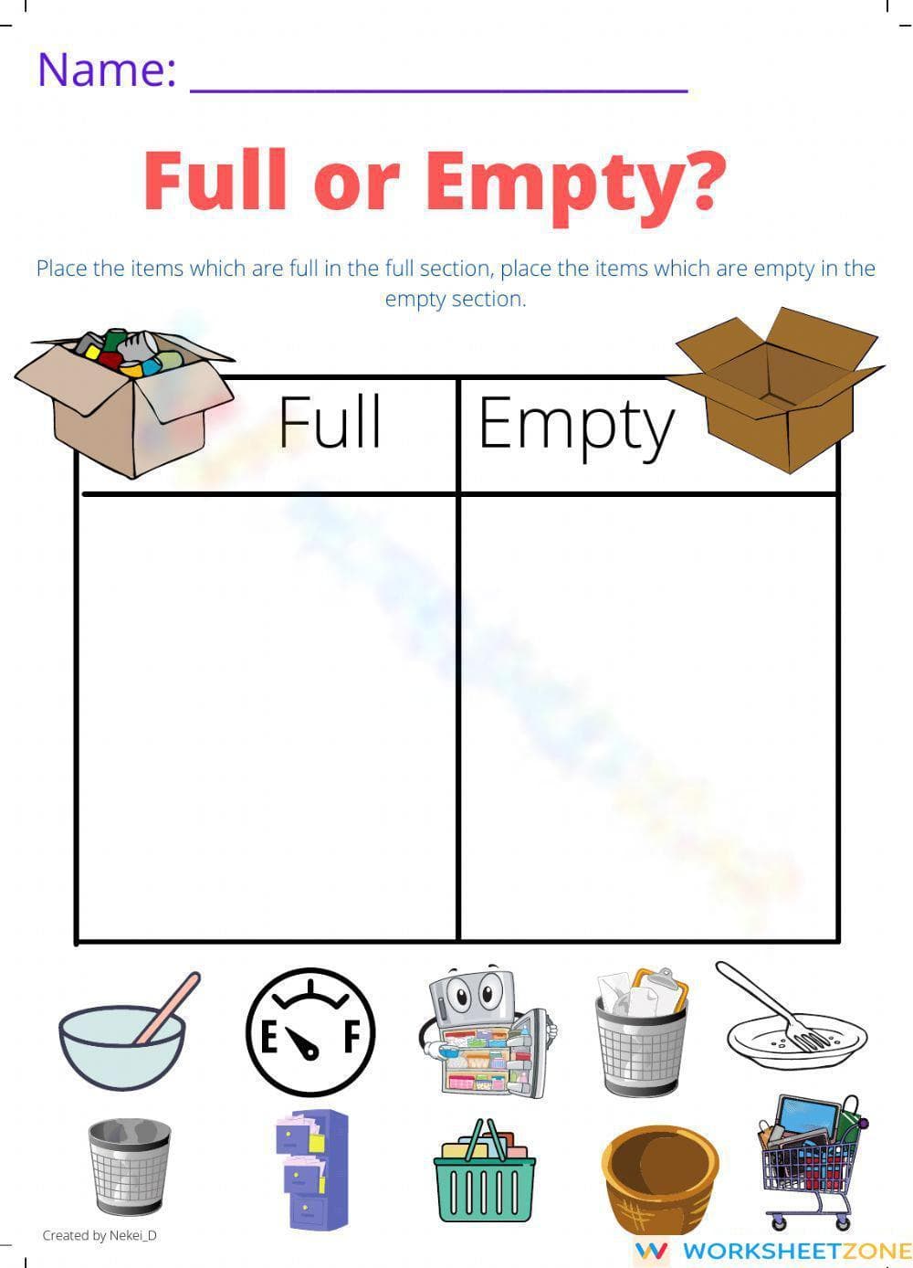 Full or Empty - Page 1