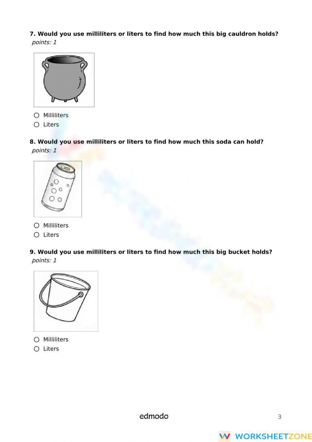 Capacity Quiz - Page 3