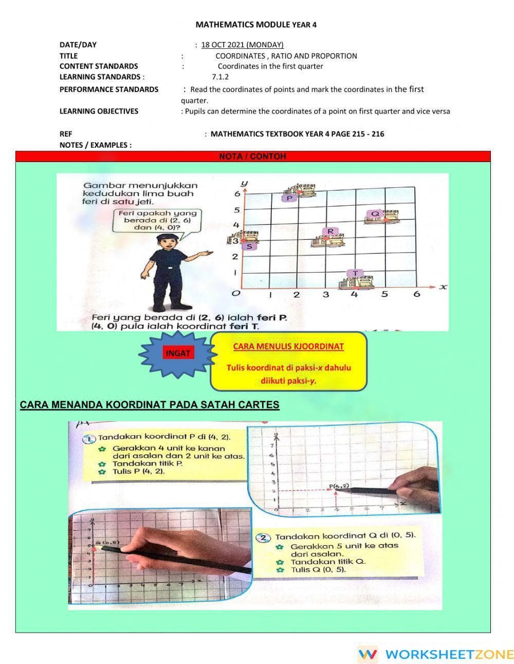Coordinates - Page 1