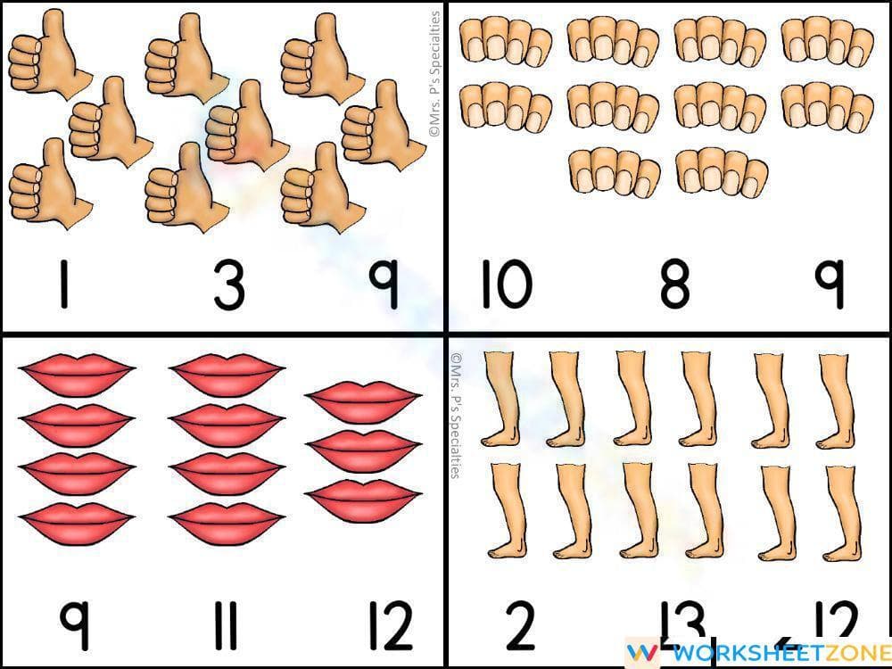 Body Parts Counting - Page 3