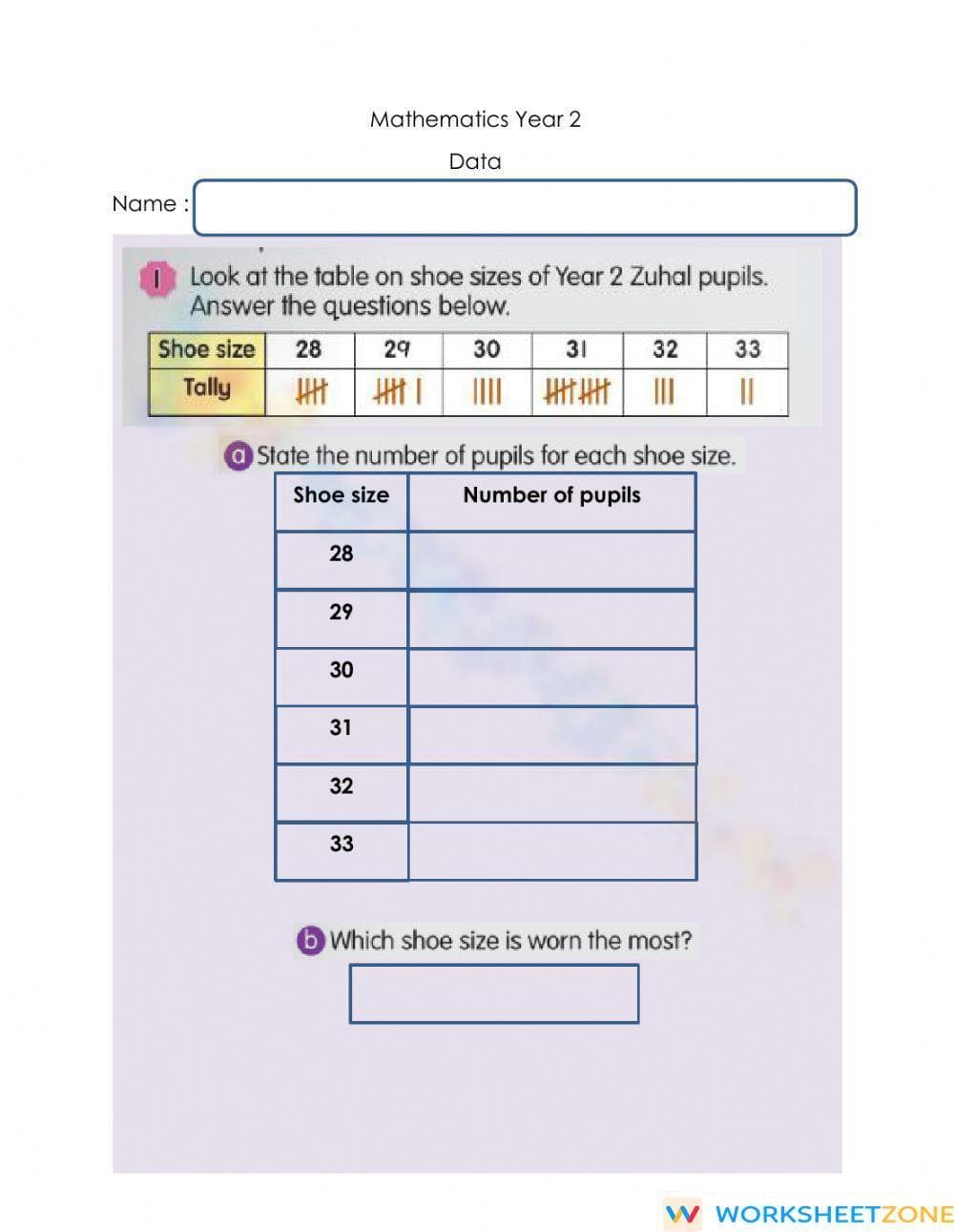 Collect data - Page 1
