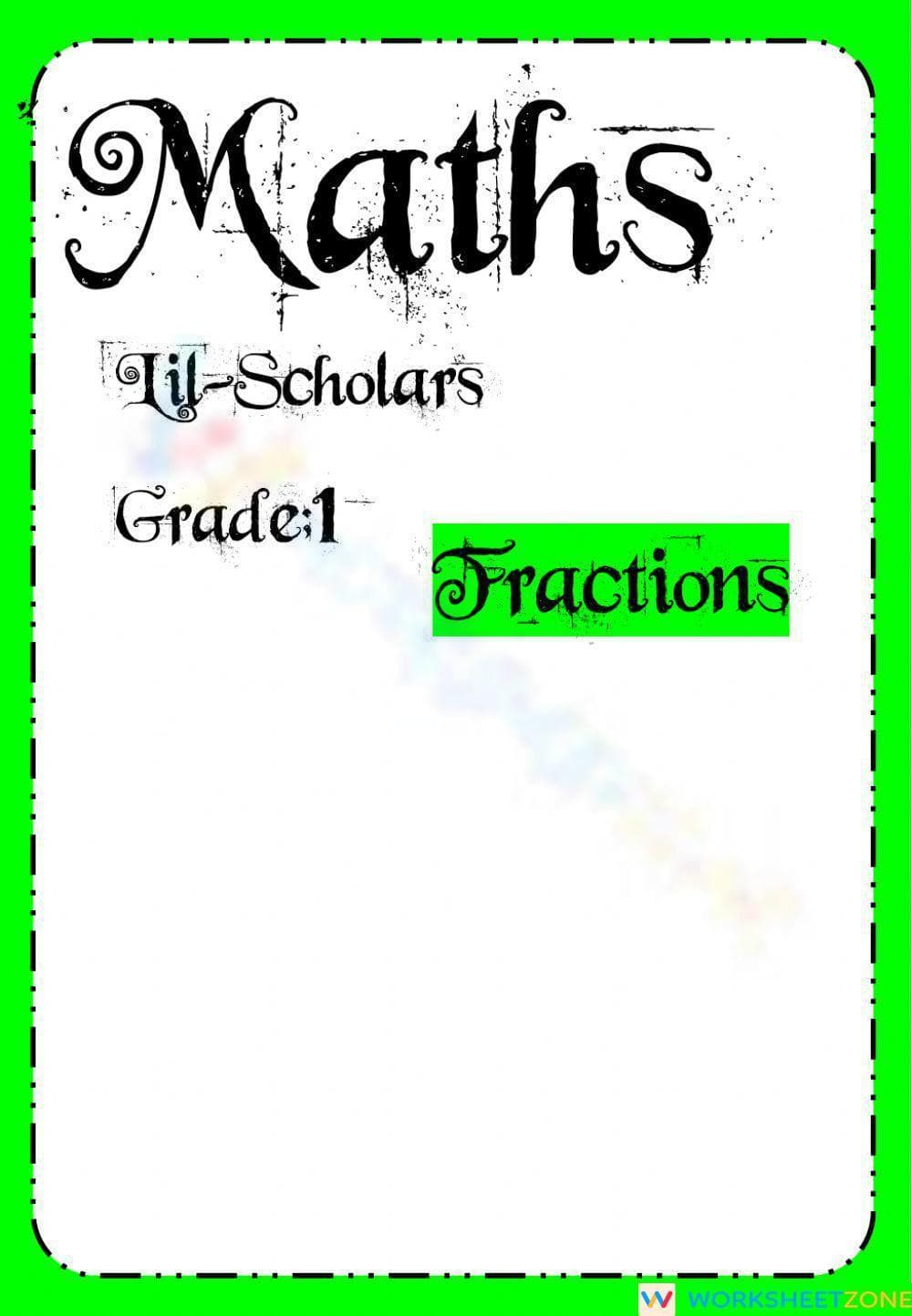 Mathematics - Page 1