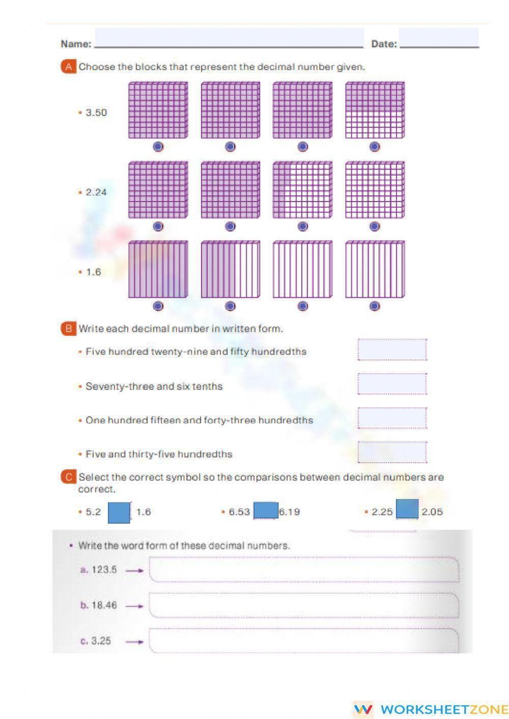 Decimal - Page 1