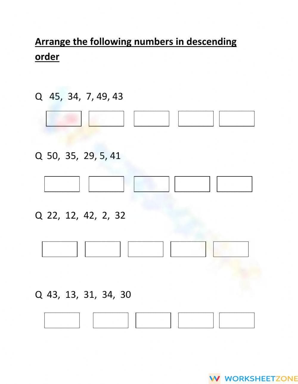Descending order 1-50 - Page 1