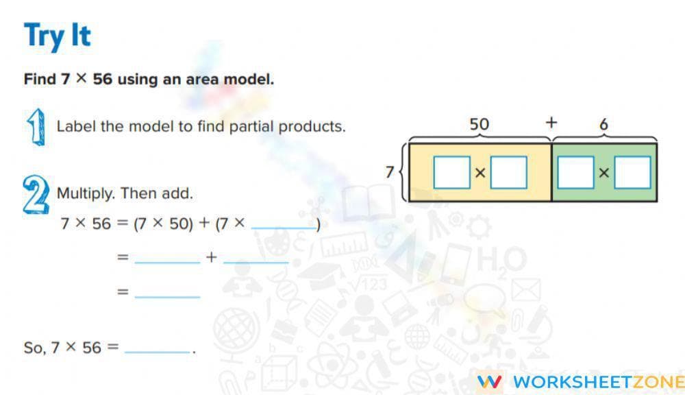 Distributive property entry - Page 1