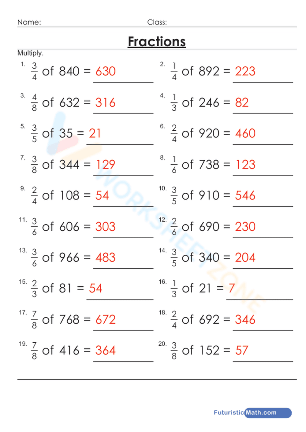 Fraction of numbers - Page 2