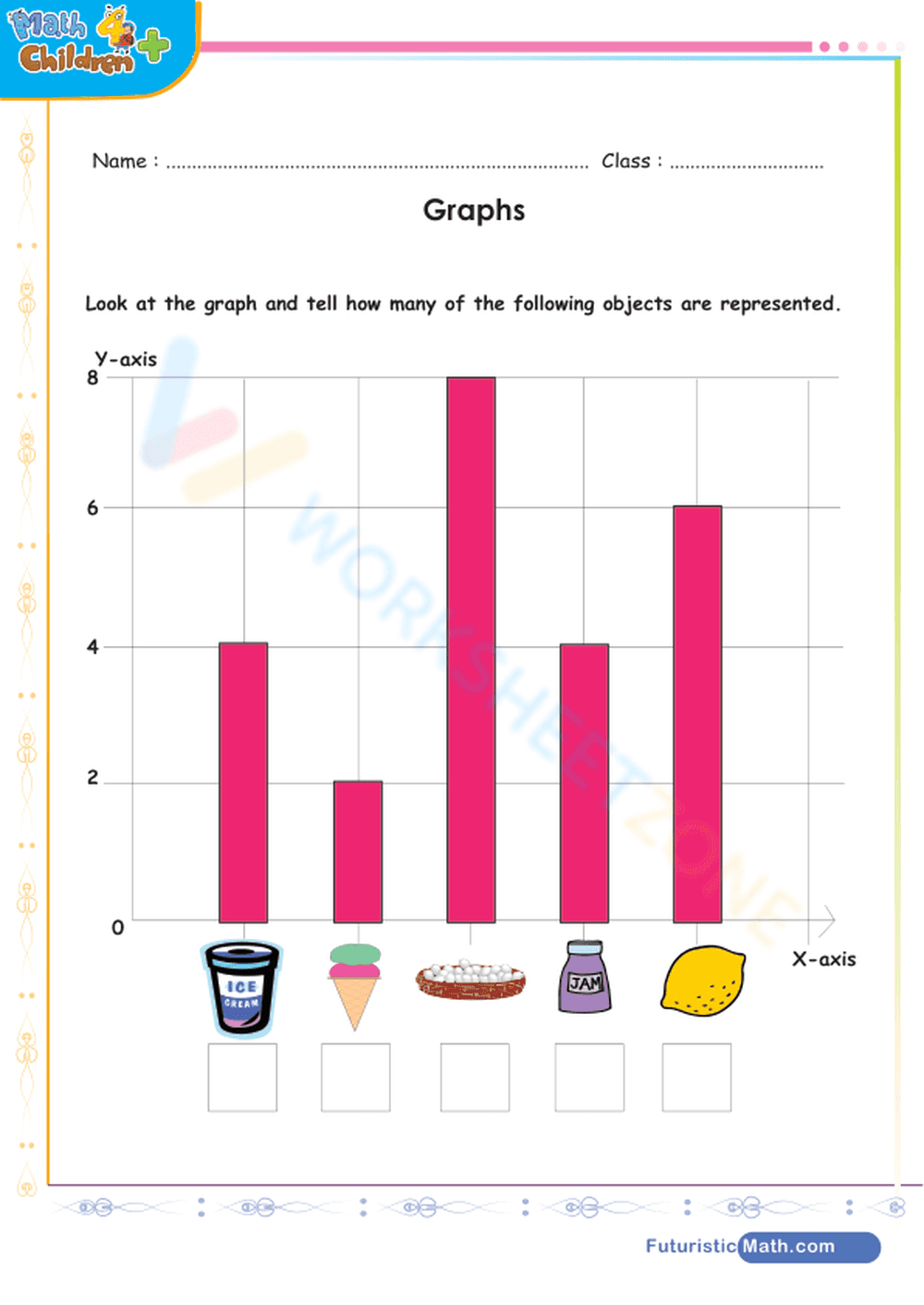 Graph of food items - Page 1