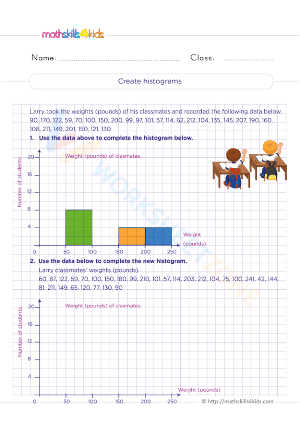 Create histograms - Page 1