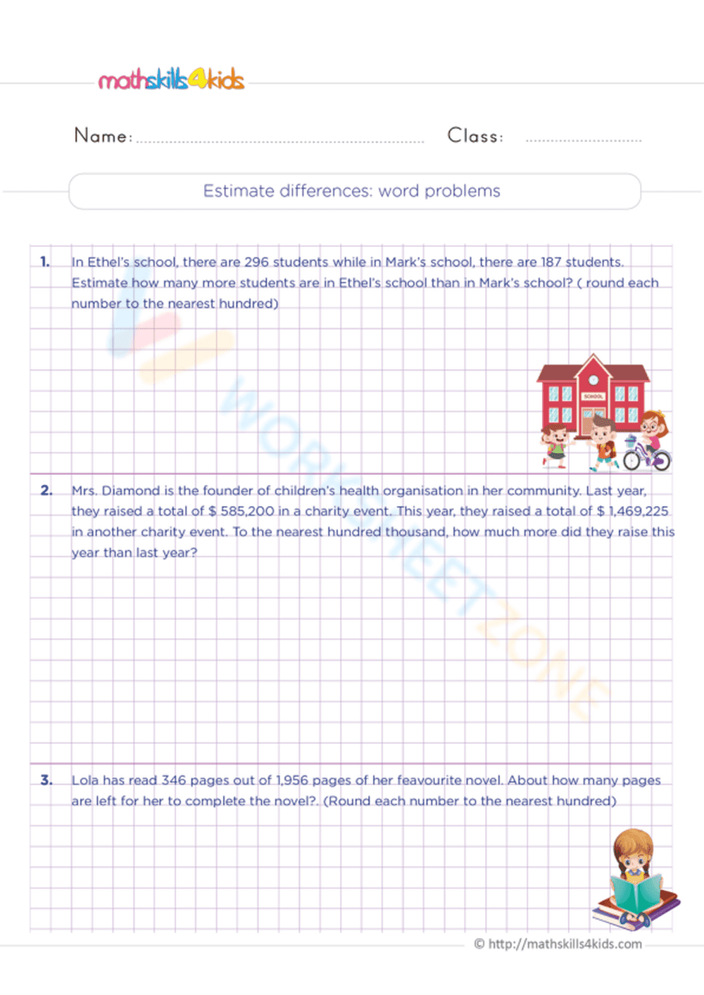 Estimate differences - Page 1