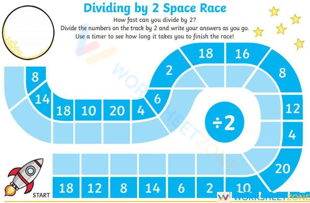 Divide by 2 - Page 1