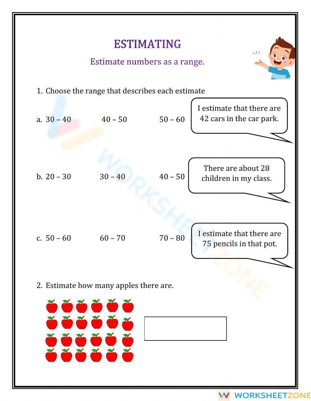 Estimating - Page 1