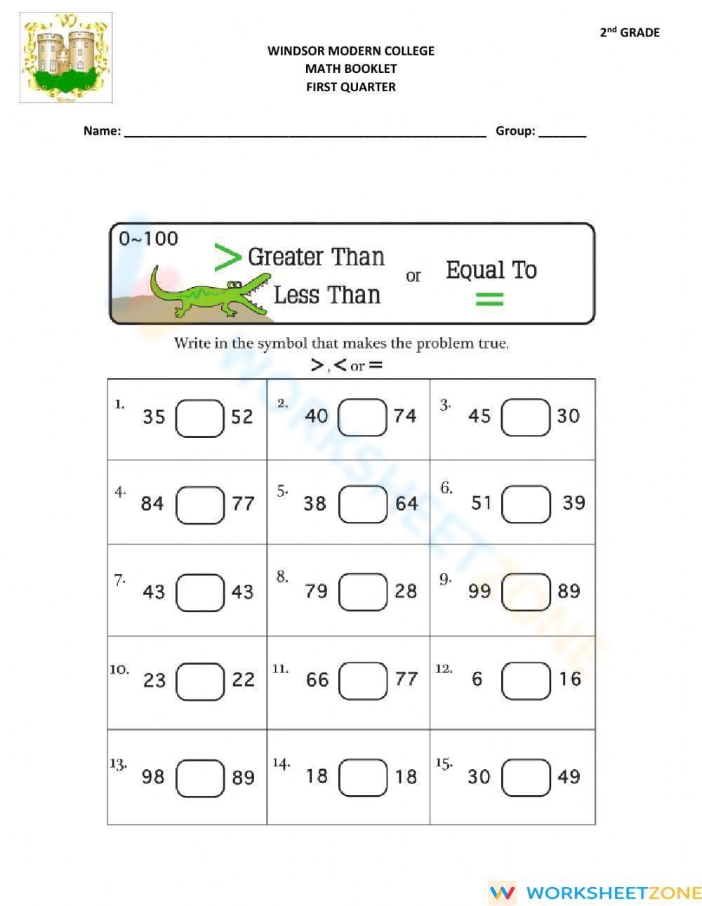 More than less than - Page 1