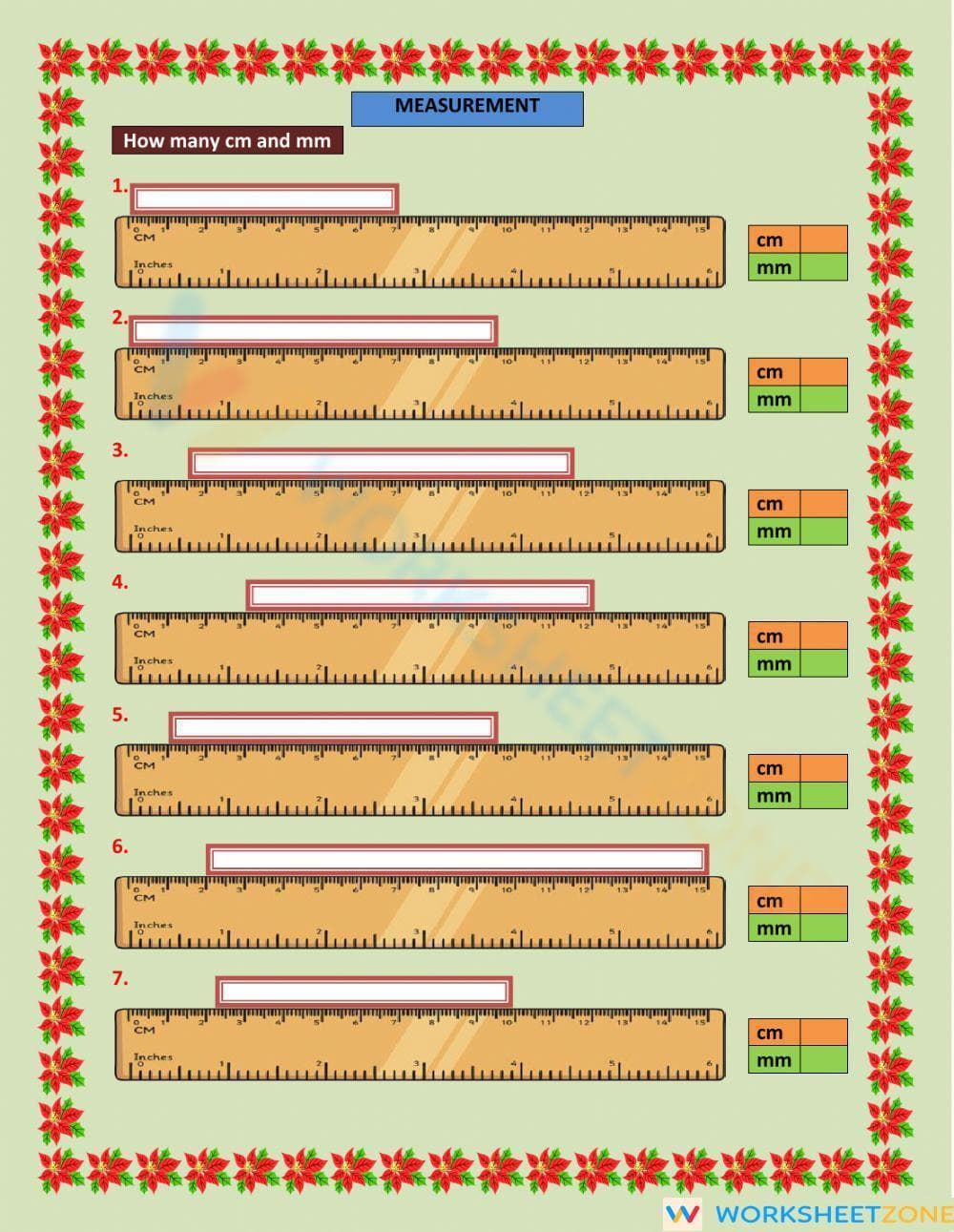 Measurement - Length - Page 1