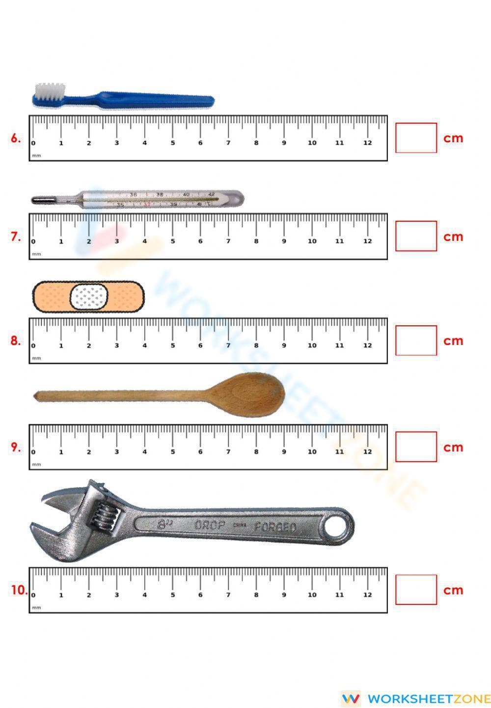 Measuring length in mm and cm - Page 2