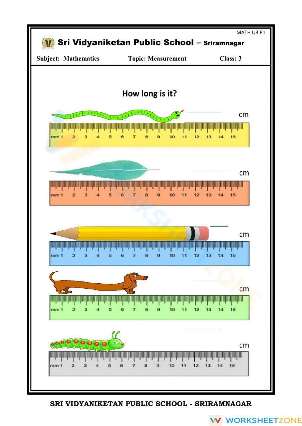 Live worksheet - Page 1