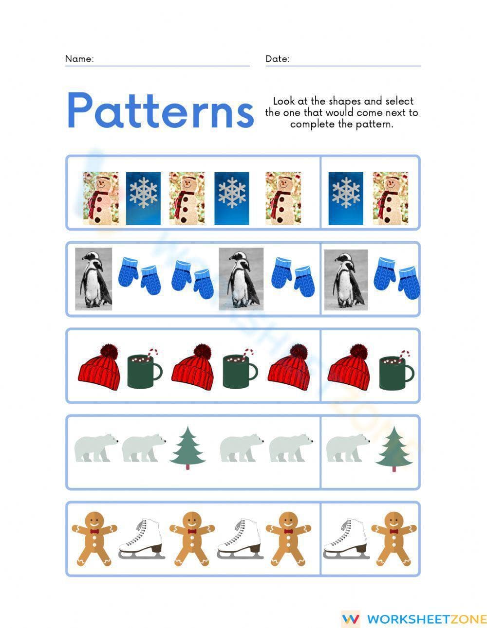 Winter pattern - Page 1