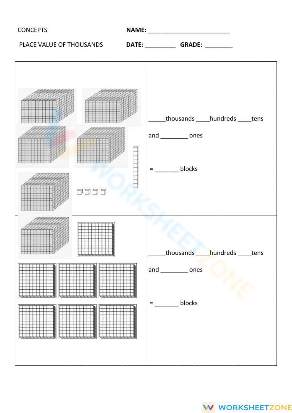 Place Value - Page 2