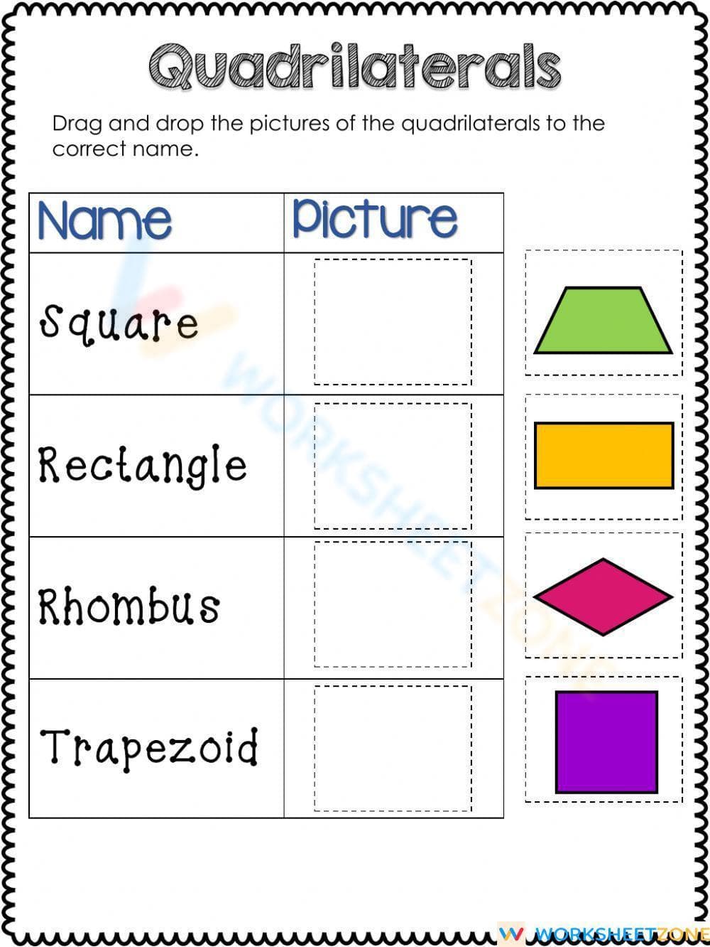 Quadrilaterals - Page 1