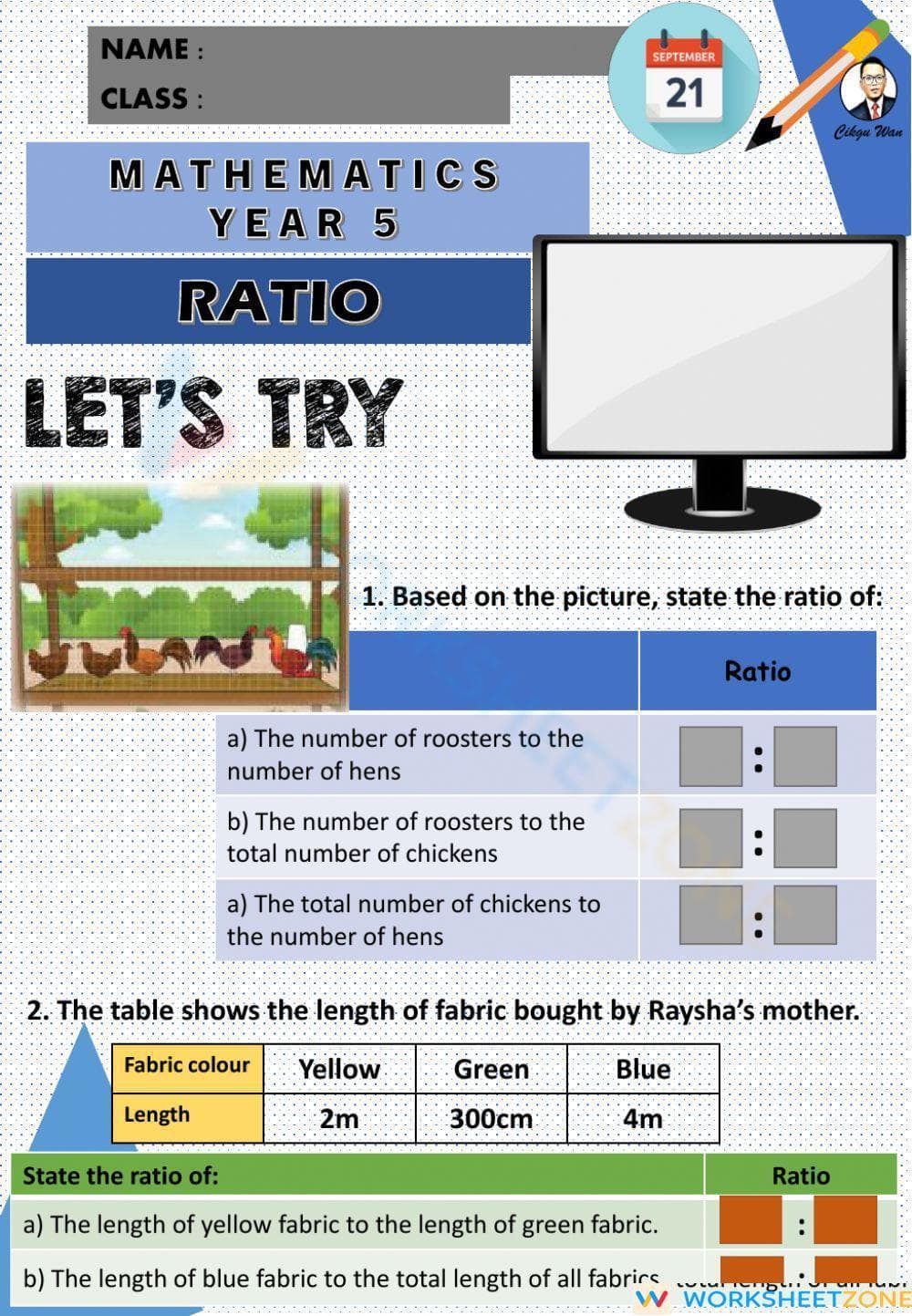 Exercise: ratio - Page 1