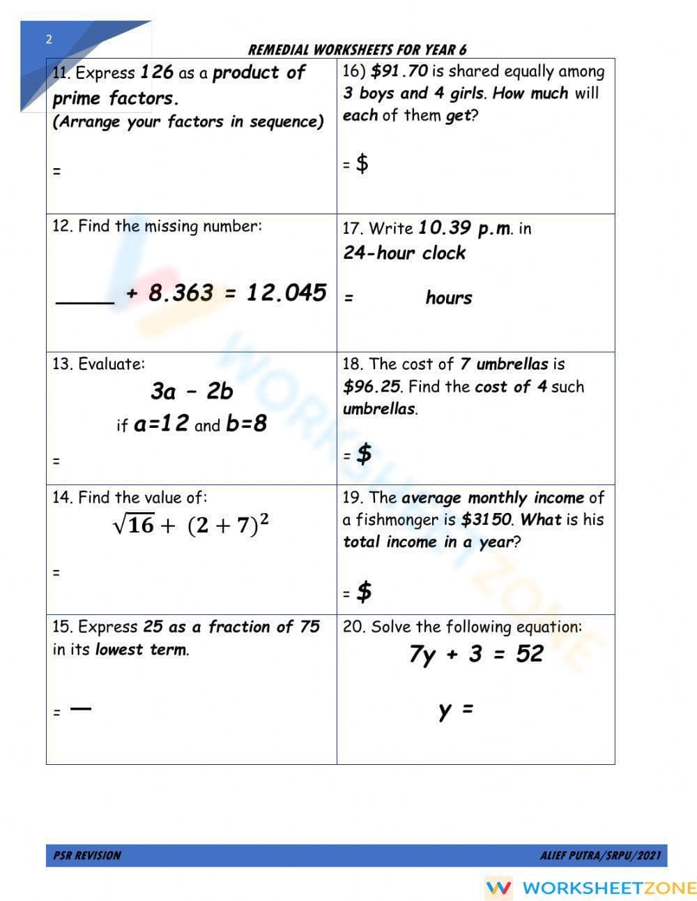 Psr revision 20 - Page 2