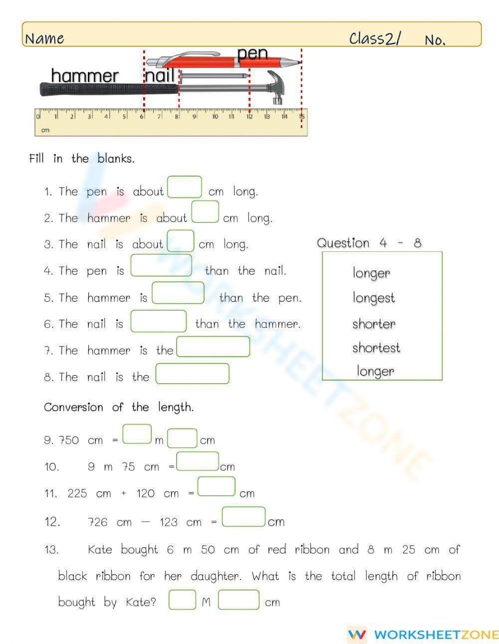 Measurement of length - Page 1