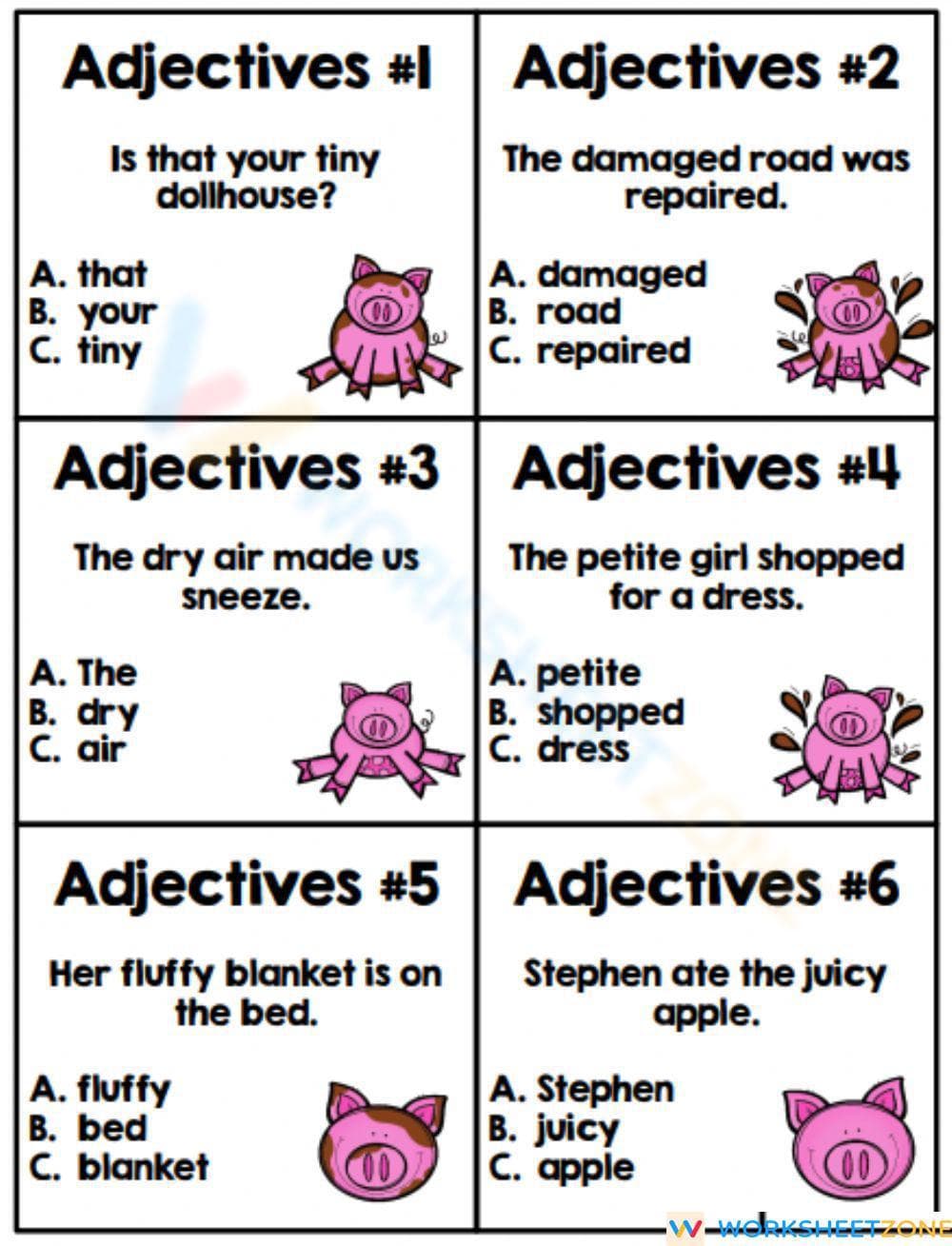 Adjectives - Page 1