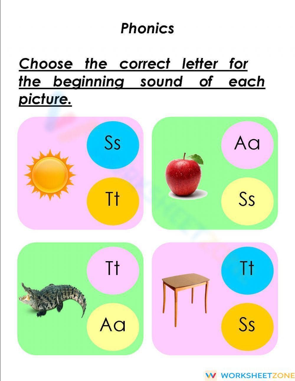 Initial Sounds - Page 1