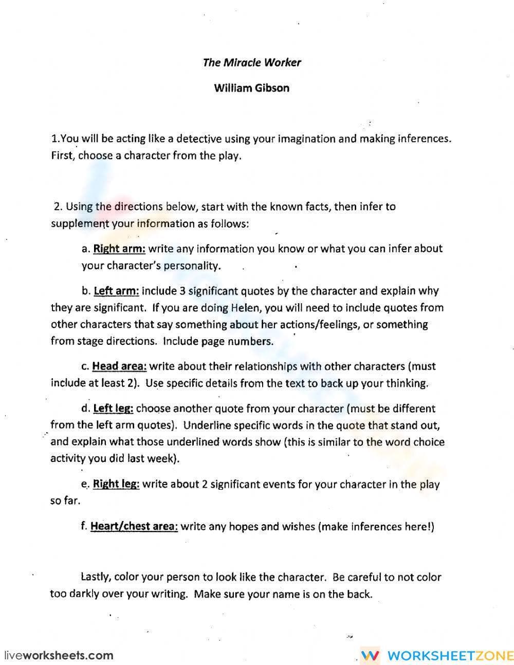 Characterization - Page 1