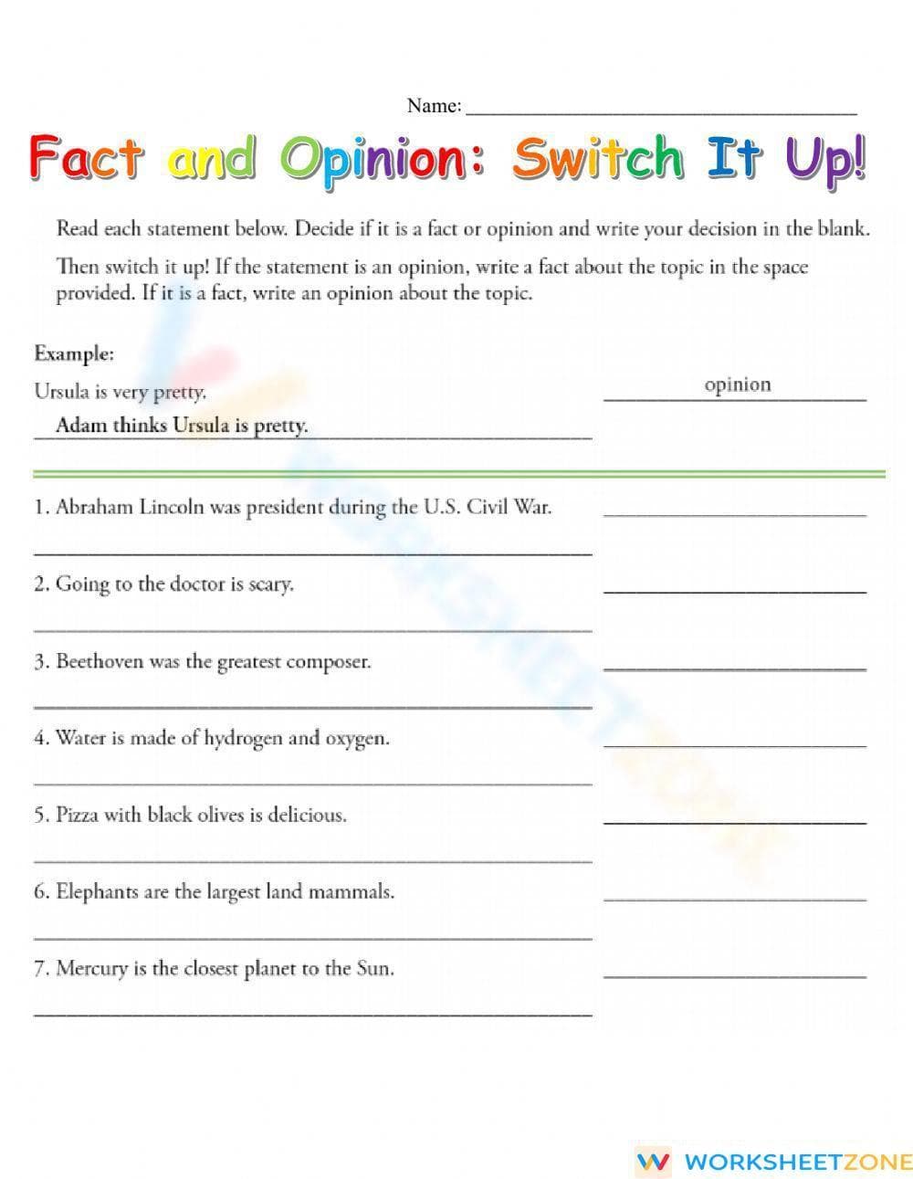Fact and opinion - Page 1