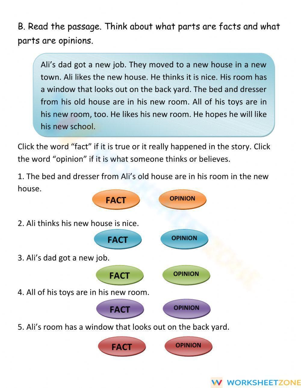 Fact or Opinion - Page 2