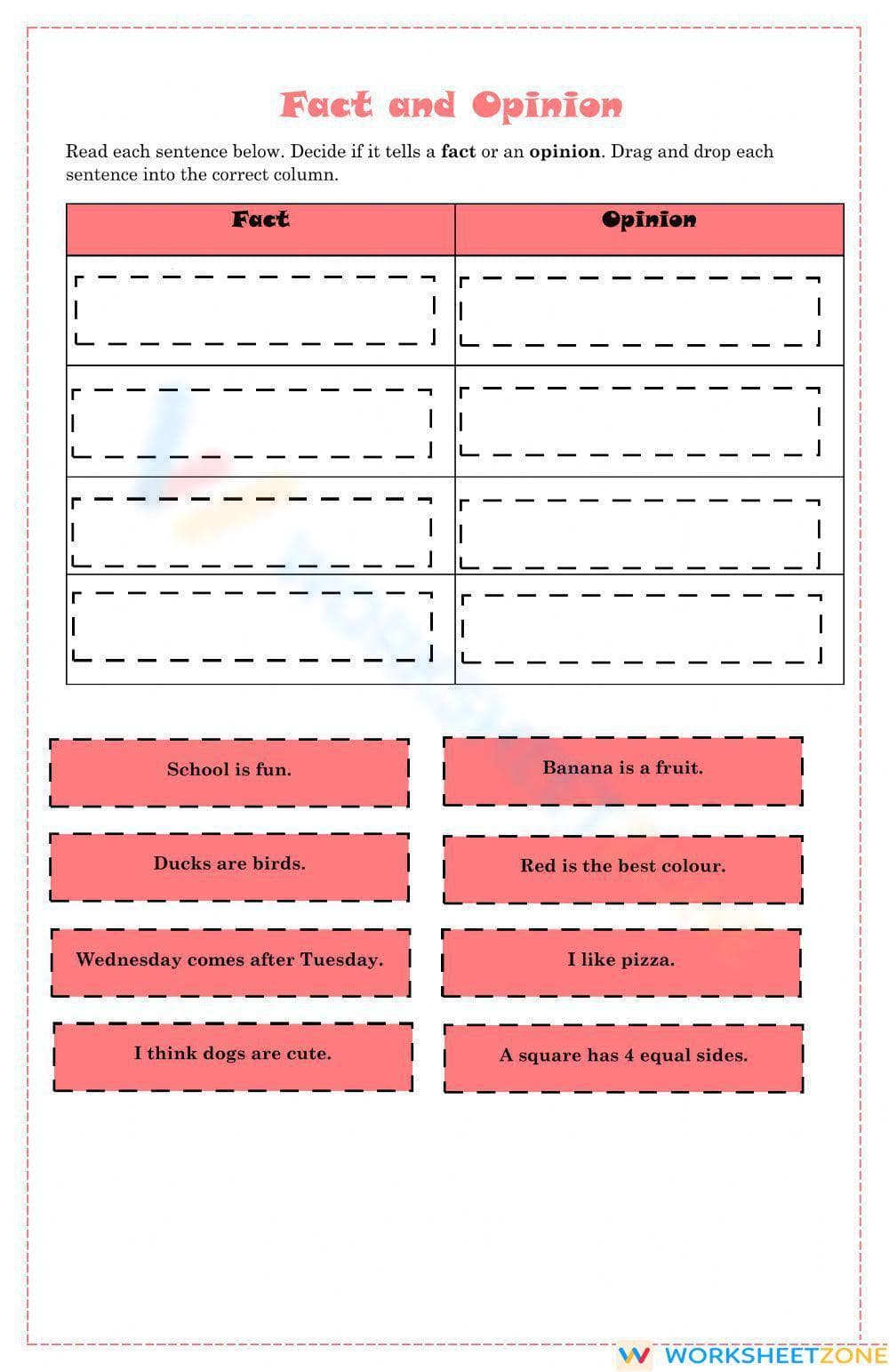 Fact and Opinion - Page 1
