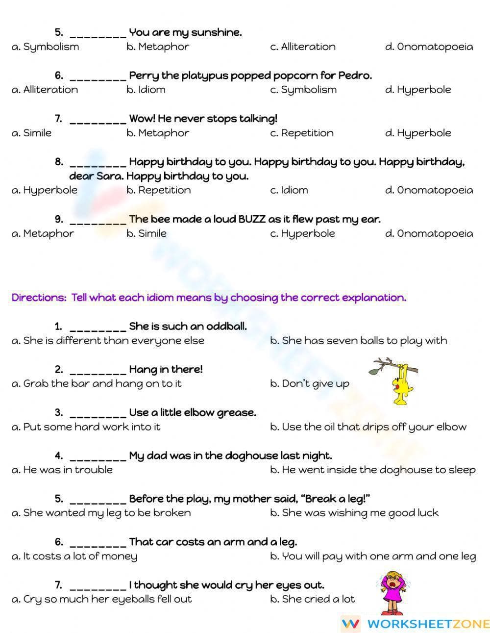 Figurative Language and Sound Devices - Page 2