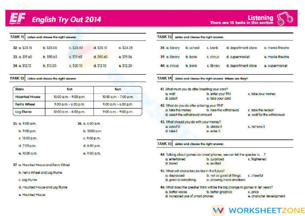 Yle tryouts - listening - Page 4
